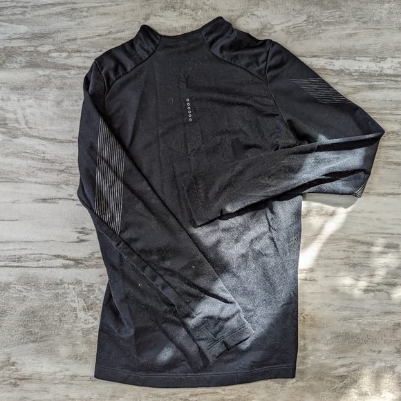 Nike Small Black DRI-FIT Long Sleeve Top - Picture 3 of 3
